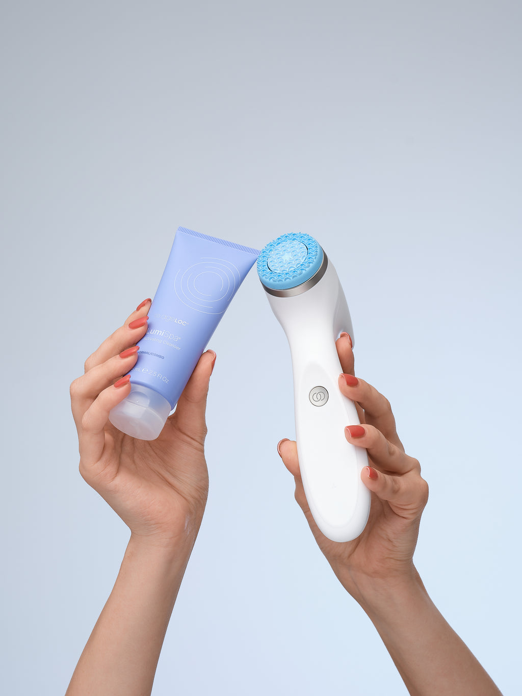 ageLOC LumiSpa iO Blue sonic cleansing device - view 4
